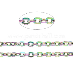 PVD Vacuum Plating 304 Stainless Steel Cable Chains&nbsp;CHS-K016-01MC