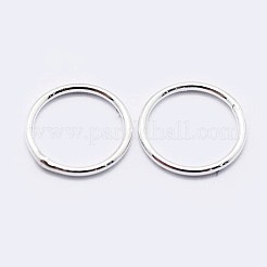 925 Sterling Silver Soldered Closed Jump Rings&nbsp;STER-F036-03S-1x8