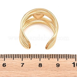 304 Stainless Steel Cuff Open Rings&nbsp;SA-H001-16G