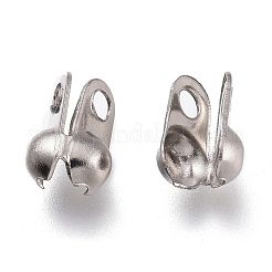 Tarnish Resistant 304 Stainless Steel Bead Tips&nbsp;STAS-A050-D-P