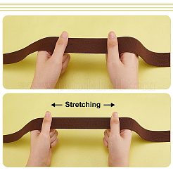 12M 6 Colors Flat Polyester Elastic Band&nbsp;OCOR-BC0002-07