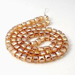 Electorplated Glass Beads&nbsp;EGLA-E006-2H