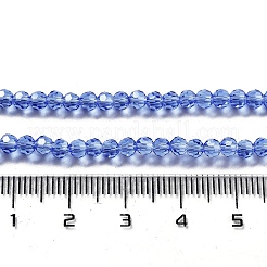 Electroplate Transparent Glass Beads Strands&nbsp;LS-EGLA-A035-T3mm-A14