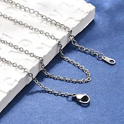 Tarnish Resistant 304 Stainless Steel Necklaces&nbsp;NJEW-E080-13P