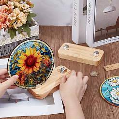 Pine Wood Display Stands&nbsp;DIY-WH0699-08C