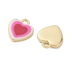 Brass & Enamel Pendants&nbsp;KK-CBAD360-07G-01