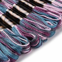10 Skeins 6-Ply Polyester Embroidery Floss&nbsp;OCOR-K006-A27