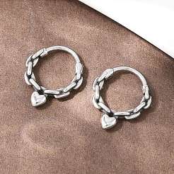 316 Stainless Steel Cartilage Earrings&nbsp;AJEW-C044-16A-AS