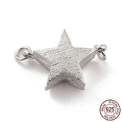 Anti-Tarnish Rhodium Plated 925 Sterling Silver Magnetic Clasps&nbsp;STER-A001-04P