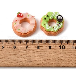 Printed Opaque Resin Imitation Food Cabochons&nbsp;RE-CBAB663-01