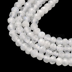 Natural Rainbow Moonstone Beads Strands&nbsp;G-G0005-D02-01