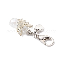 Glass Pendant Decorations&nbsp;HJEW-MZ00375