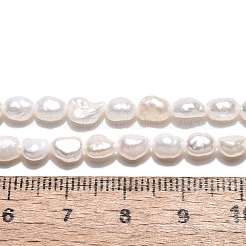 Natural Cultured Freshwater Pearl Beads Strands&nbsp;PEAR-N028-02