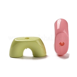 Baking Paint Acrylic Beads&nbsp;MACR-M036-13