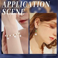 120Pcs 2 Style  Resin Imitation Pearl Charms&nbsp;FIND-FH0004-29