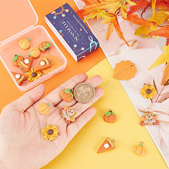 24Pcs 6 Styles Thanksgiving Day Handmade Polymer Clay Pendants&nbsp;CLAY-SC0001-51