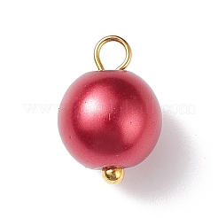 Glass Pearl Pendants&nbsp;PALLOY-JF01880-05