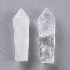 Natural Quartz Crystal Pointed Beads&nbsp;G-H231-29