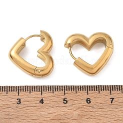 304 Stainless Steel Hoop Earrings&nbsp;SA-CBA46AF-26G-02