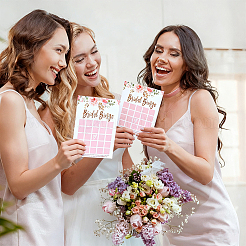 30Pcs Wedding Party Bingo Game Cards&nbsp;AJEW-WH0596-550