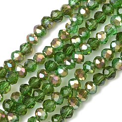 Electroplate Glass Beads Strands&nbsp;LS-EGLA-A034-T4mm-J05