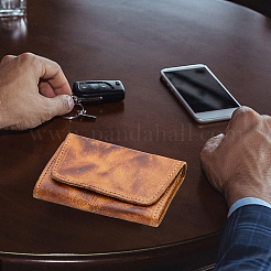 Leather Change Purse&nbsp;AJEW-WH0317-29A