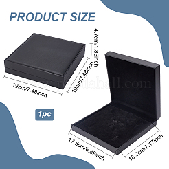 PU Leather Jewelry Set Storage Gift Box&nbsp;CON-WH0104-09