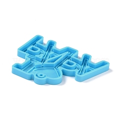 Father's Day Theme DIY Pendant Silicone Molds&nbsp;DIY-C030-02