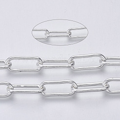 304 Stainless Steel Paperclip Chains&nbsp;CHS-N001-02S