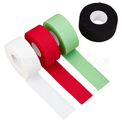 4 Rolls 4 Colors Cotton Underwrap Bandages&nbsp;AJEW-CY0002-37