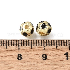 Brass Enamel Beads&nbsp;KK-Z163-06G-A01