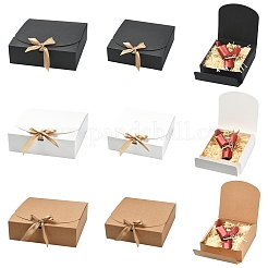 Paper Gift Boxes with Ribbon&nbsp;AJEW-YWC0816-001B