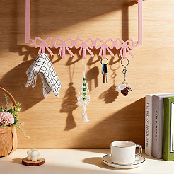 Iron Bowknot Wall Hook Set&nbsp;DIY-WH0933-24