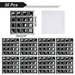 Square PVC 3D Self Adhesive Mosaic Pattern Stickers&nbsp;DIY-WH0260-84C