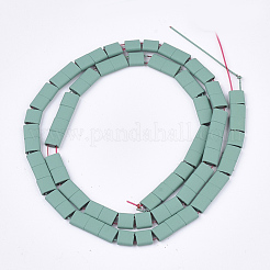 Spray Painted Non-magnetic Synthetic Hematite Beads&nbsp;G-T116-07-22