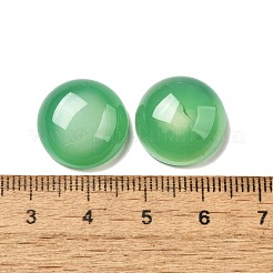 Natural Green Onyx Agate Cabochons&nbsp;G-E492-B-15