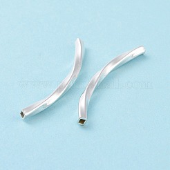 925 Sterling Silver Tube Beads&nbsp;STER-D035-13S