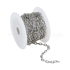304 Stainless Steel Cable Chains&nbsp;CHS-CJ0001-15P