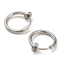 Non-Tarnish 304 Stainless Steel Clip-on Earrings&nbsp;X-EJEW-P232-01P
