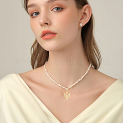 16Pcs 2 Colors Brass Micro Pave Cubic Zirconia Pendants&nbsp;KK-BBC0019-74