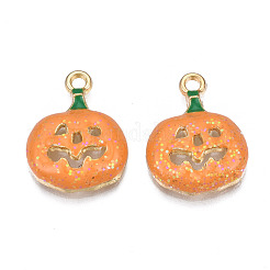 Rack Plating Alloy Enamel Pendants&nbsp;X-PALLOY-N164-006-01LG