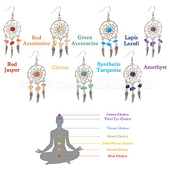 Brass Dangle Earring&nbsp;EJEW-TAC00017