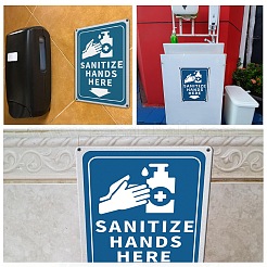 UV Protected & Waterproof Aluminum Warning Signs&nbsp;AJEW-WH0111-L01