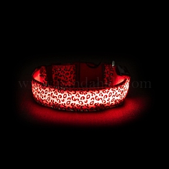 Adjustable Polyester LED Dog Collar&nbsp;MP-H001-A01