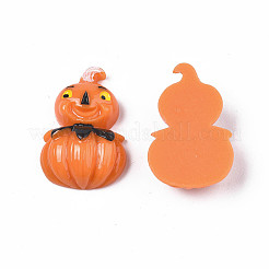 Autumn Theme Opaque Resin Cabochons Style&nbsp;CRES-N033-015