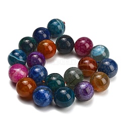 Natural Dragon Veins Agate Beads Strands&nbsp;GG-L001-L01-02