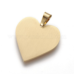 304 Stainless Steel Mirror Polished Finish Stamping Blank Tag Pendants&nbsp;STAS-F214-02G