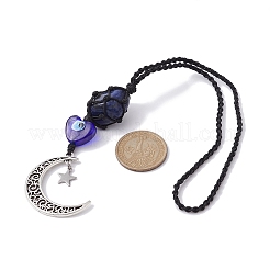 Gemstone Pouch Pendant Decorations&nbsp;HJEW-JM01320