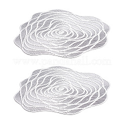 Hollow Rose PVC Hot Pads Holders&nbsp;X1-BT-TAC0001-03A