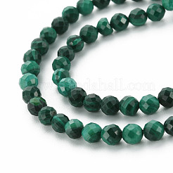 Natural Malachite Beads Strands&nbsp;G-S361-4mm-001
